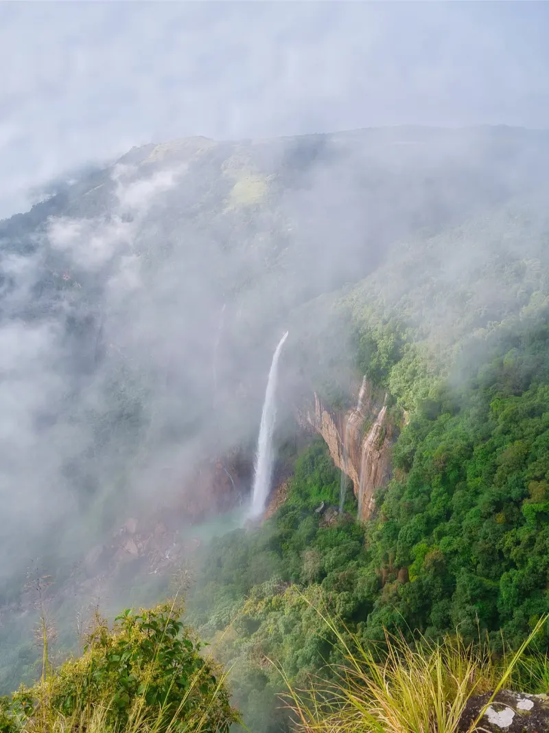 Nohkalikai Falls image 3