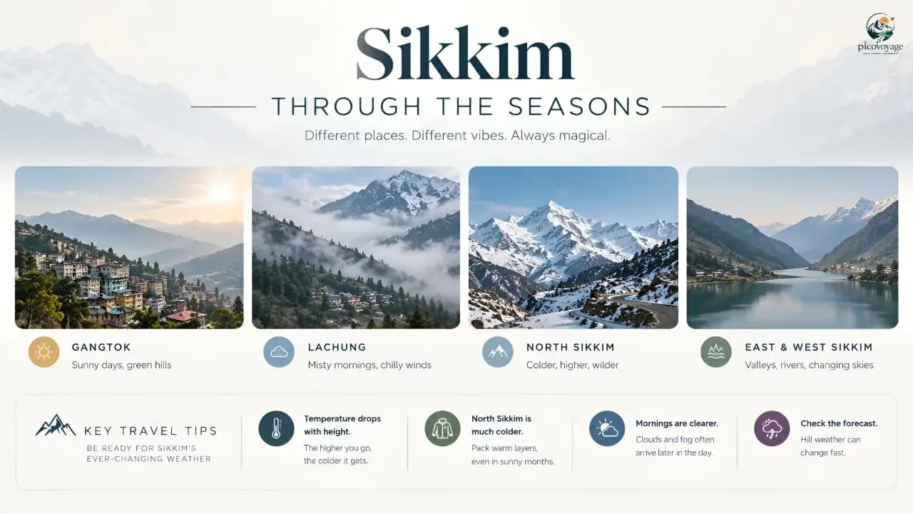 Sikkim’s Climate Through the Year