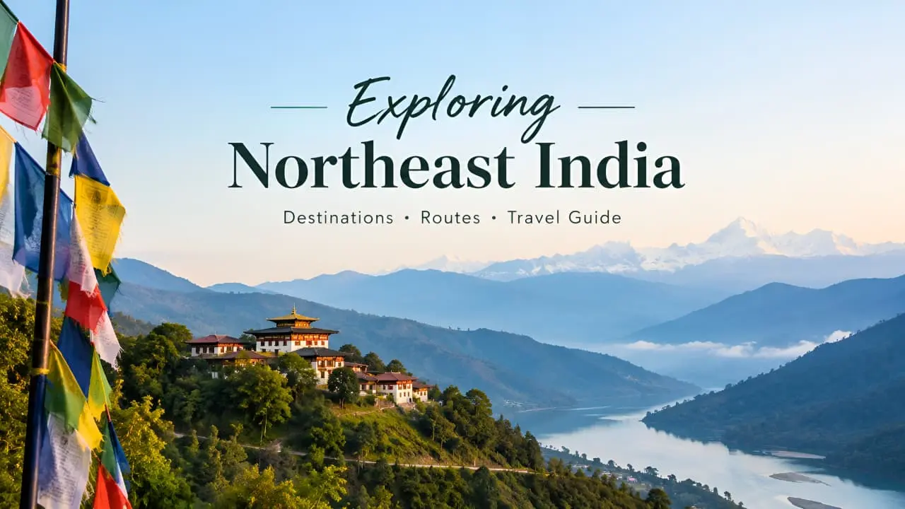 Explore the breathtaking beauty of Northeast India, from majestic Himalayan peaks to serene rivers and lush green valleys. Discover enchanting destinations, scenic travel routes, rich cultures, and unforgettable experiences. Your ultimate travel guide to exploring the hidden gems of Northeast India.